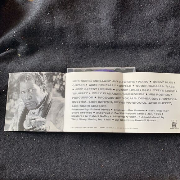 Rare - Screaming Jay Hawkins CD Something Funny Going On -Bizarre Planet Records - Picture 2 of 7